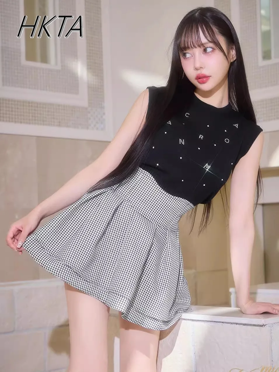 Japanese Niche Skirt Sweet Cute Girls High Waist Mini Skirts Women Spring and Summer New Versatile Slimming Short Plaid Skirts
Japanese Niche Skirt Sweet Cute Girls High Waist Mini Skirts Women Spring and Summer New Versatile Slimming Short Plaid Skirts