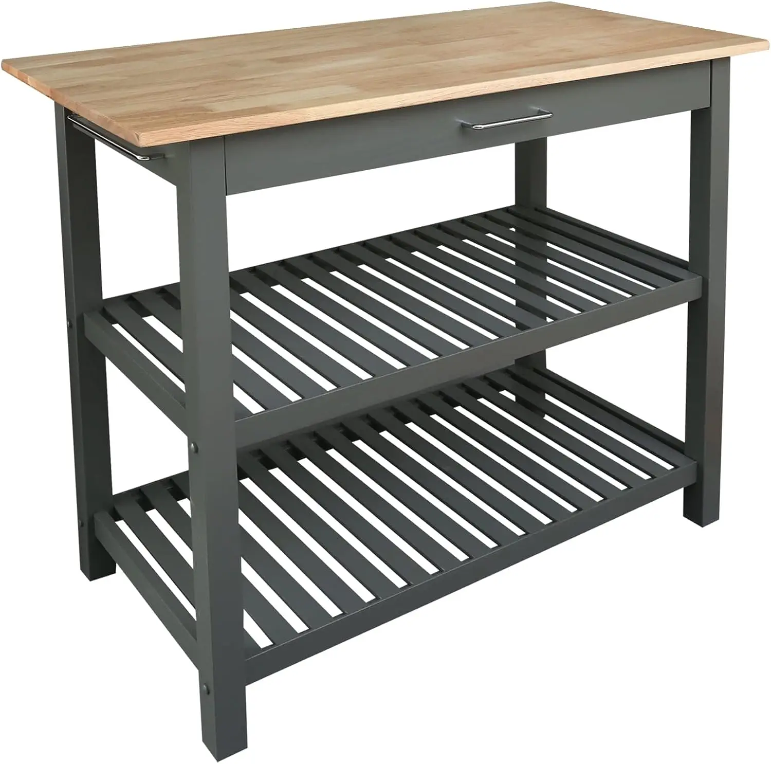 Kitchen Island with Solid American Hardwood Top, Slate Gray, 40' W (373-932)
Kitchen Island with Solid American Hardwood Top, Slate Gray, 40' W (373-932)