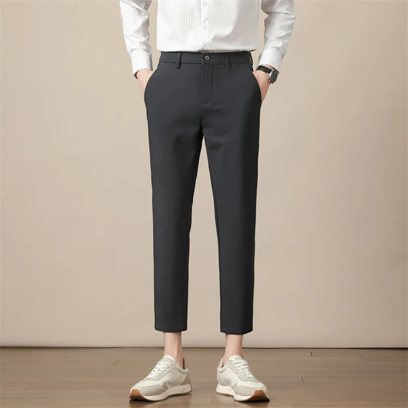 GIOIOMen's Casual Cropped Pants,2025Spring Summer New Slim Fit Korean Style Thin Trousers,Fashionable Versatile Men's Pants
GIOIOMen's Casual Cropped Pants,2025Spring Summer New Slim Fit Korean Style Thin Trousers,Fashionable Versatile Men's Pants