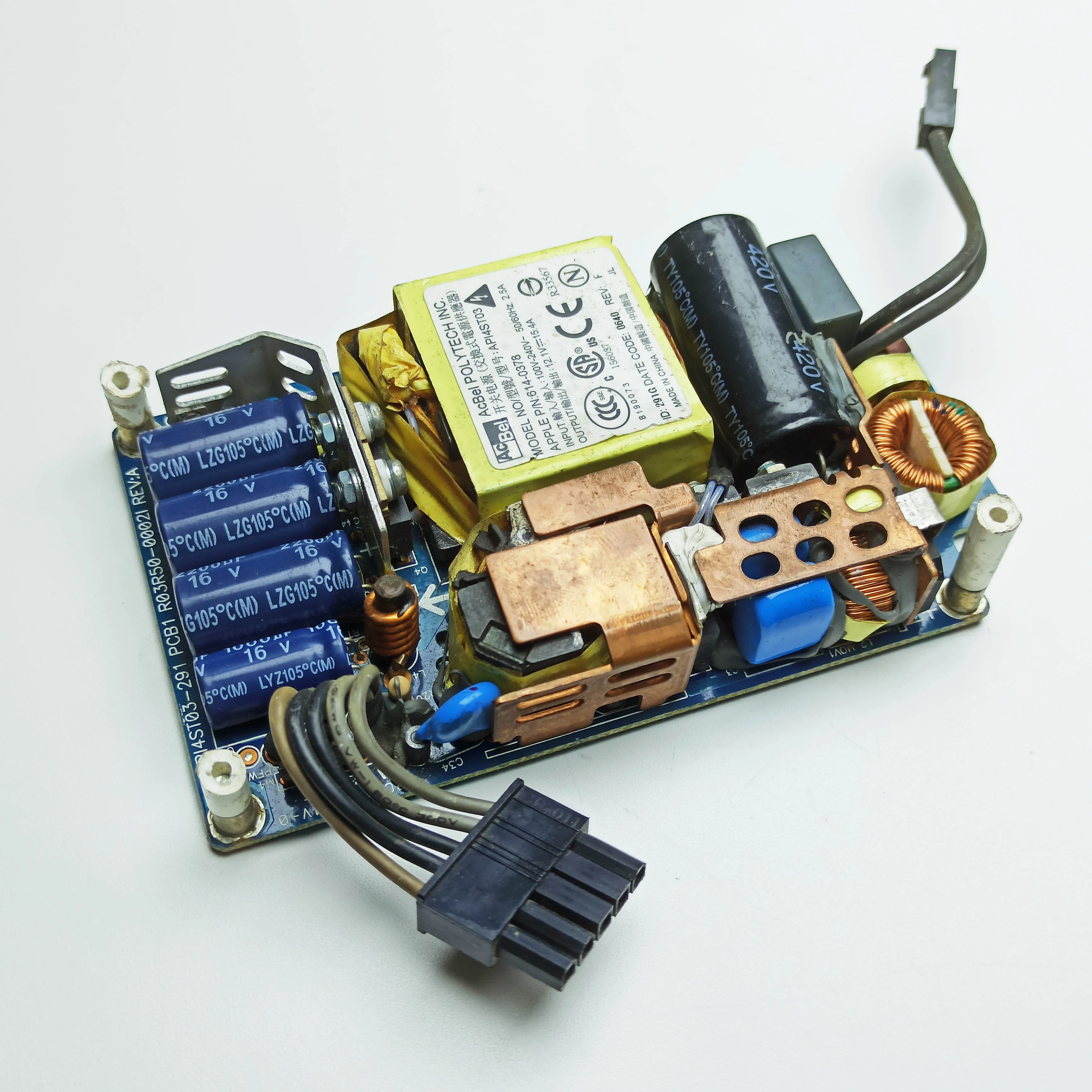 Блок питания 185 Вт 614-0378 614-0363 Для iMac G5 17 "20" iSight A1207 A1174 A1208, блок питания API4ST03
Блок питания 185 Вт 614-0378 614-0363 Для iMac G5 17 "20" iSight A1207 A1174 A1208, блок питания API4ST03