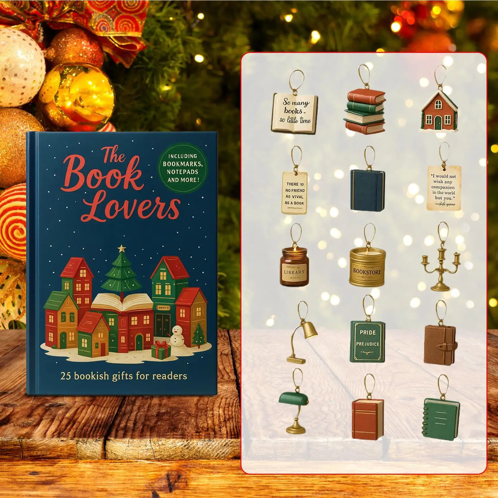 Christmas Calendars Advent 25 Days Acrylic Book Themed Pendant Calendar Advent 2025 Collectible Pendant Holiday Decor
Christmas Calendars Advent 25 Days Acrylic Book Themed Pendant Calendar Advent 2025 Collectible Pendant Holiday Decor