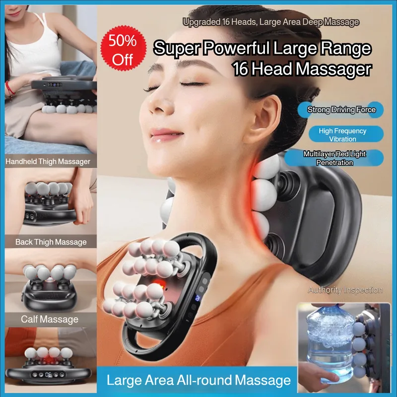 Professional-grade fascia gun muscle relaxation massage hammer ultra-long battery life silent hitting portable physiotherapist
Professional-grade fascia gun muscle relaxation massage hammer ultra-long battery life silent hitting portable physiotherapist