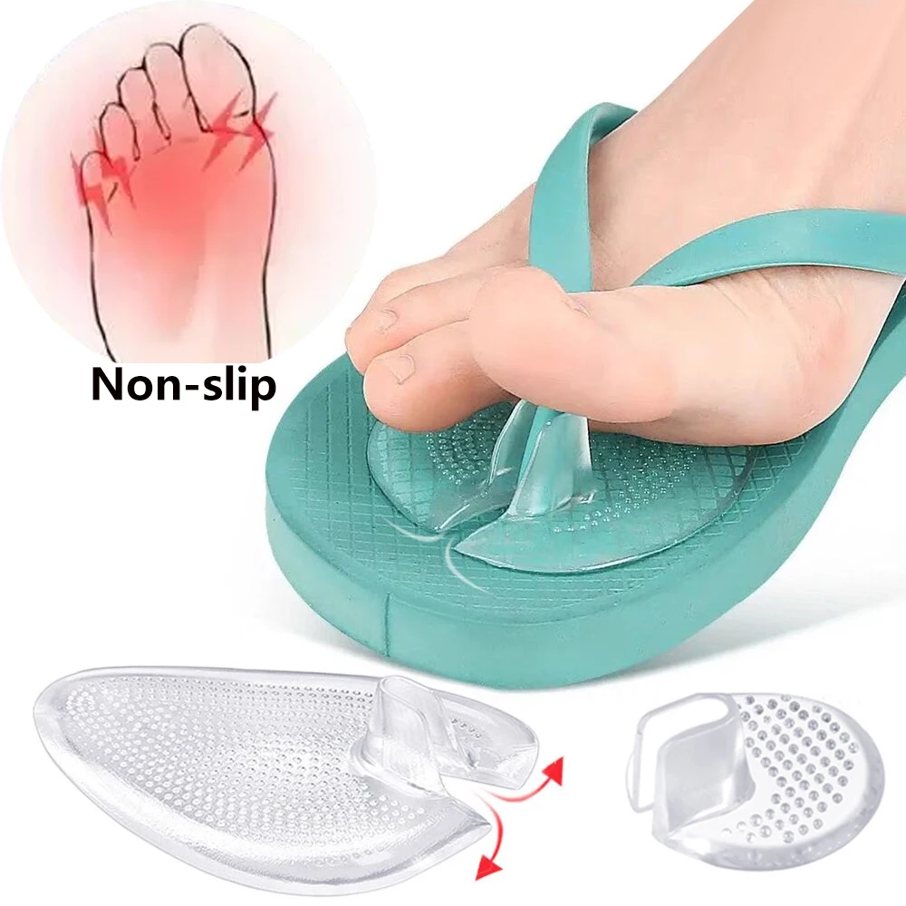 Flip-flop Clip Toe Pad Silicone Anti-abrasion Forefoot Pads Anti-slip Soft Gel Cushion Relieve Foot Pain Insert Shoes Insoles
Flip-flop Clip Toe Pad Silicone Anti-abrasion Forefoot Pads Anti-slip Soft Gel Cushion Relieve Foot Pain Insert Shoes Insoles
