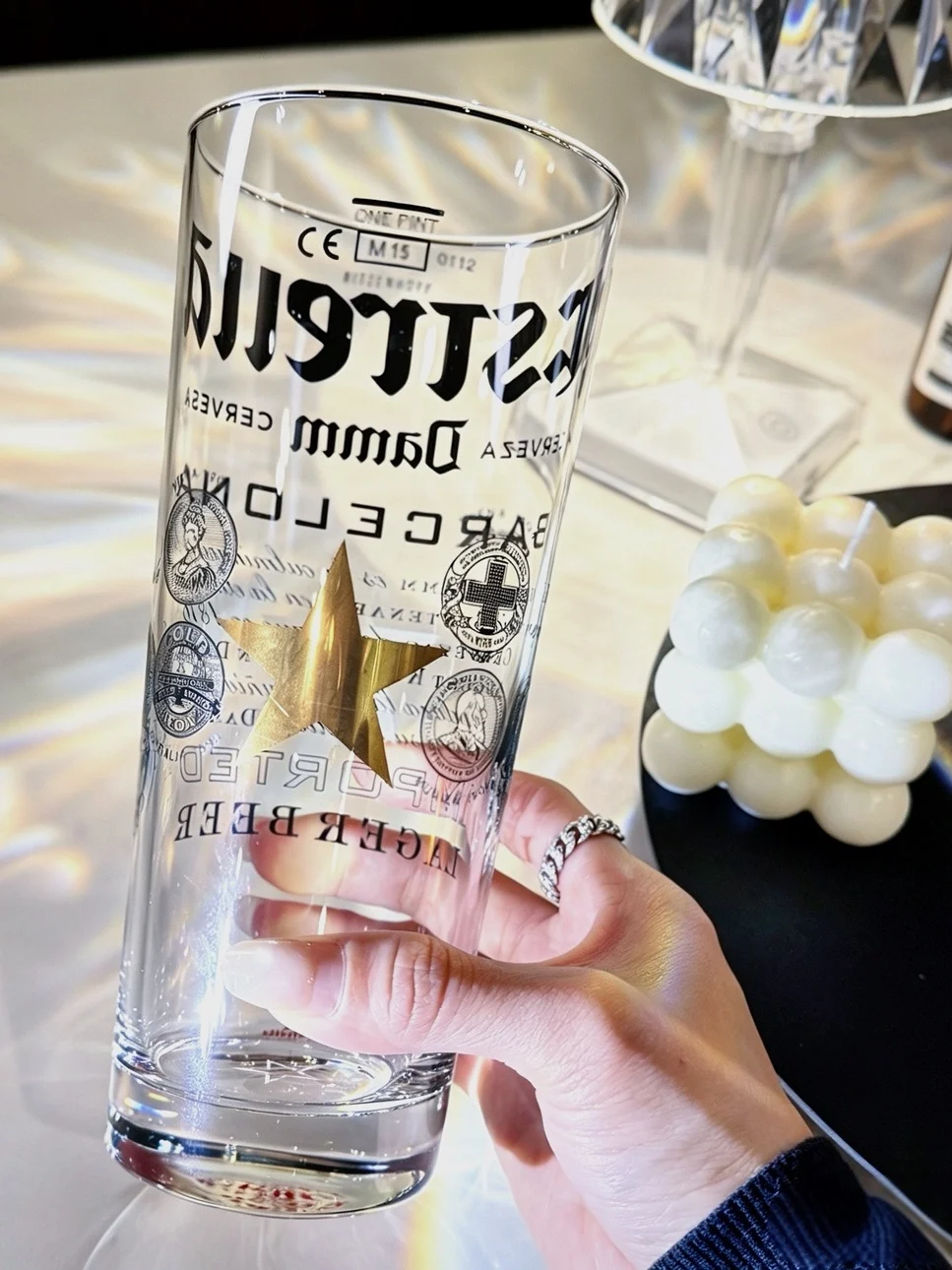 Aididam Large Star Craft Beer Glass Bottom Water Cup Home Bar Commercial Use Beer Glass Cup Flat Bottom Drinking Glass
Aididam Large Star Craft Beer Glass Bottom Water Cup Home Bar Commercial Use Beer Glass Cup Flat Bottom Drinking Glass