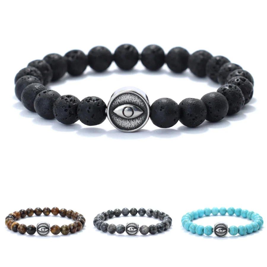 2025 Men Cool Riding Locomotive Accessories Bracelet Stainless Steel Evil Eyes Braslet Outdoor Sports Retro Beaded Pulsera Homme
2025 Men Cool Riding Locomotive Accessories Bracelet Stainless Steel Evil Eyes Braslet Outdoor Sports Retro Beaded Pulsera Homme