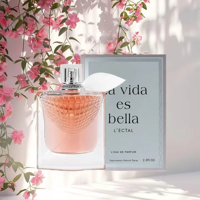 75ml Women's perfume. Fragrant notes of flowers and fruits Luxury perfume Longest lasting perfume Sweet fragrance for women
75ml Women's perfume. Fragrant notes of flowers and fruits Luxury perfume Longest lasting perfume Sweet fragrance for women