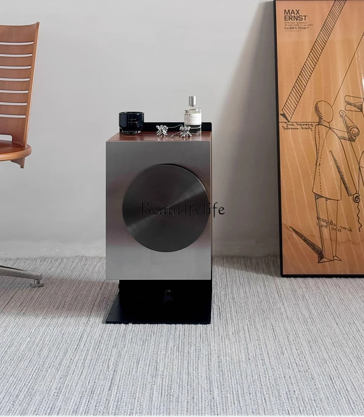 Solid wood bedside table 2024 new light luxury high sense fashion very narrow storage cabinet
Solid wood bedside table 2024 new light luxury high sense fashion very narrow storage cabinet