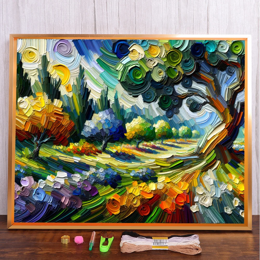 Landscape Tree Printed Cross Stitch DIY Embroidery Patterns Sewing Painting Handiwork Handicraft Home Decor Jewelry For Adults
Landscape Tree Printed Cross Stitch DIY Embroidery Patterns Sewing Painting Handiwork Handicraft Home Decor Jewelry For Adults