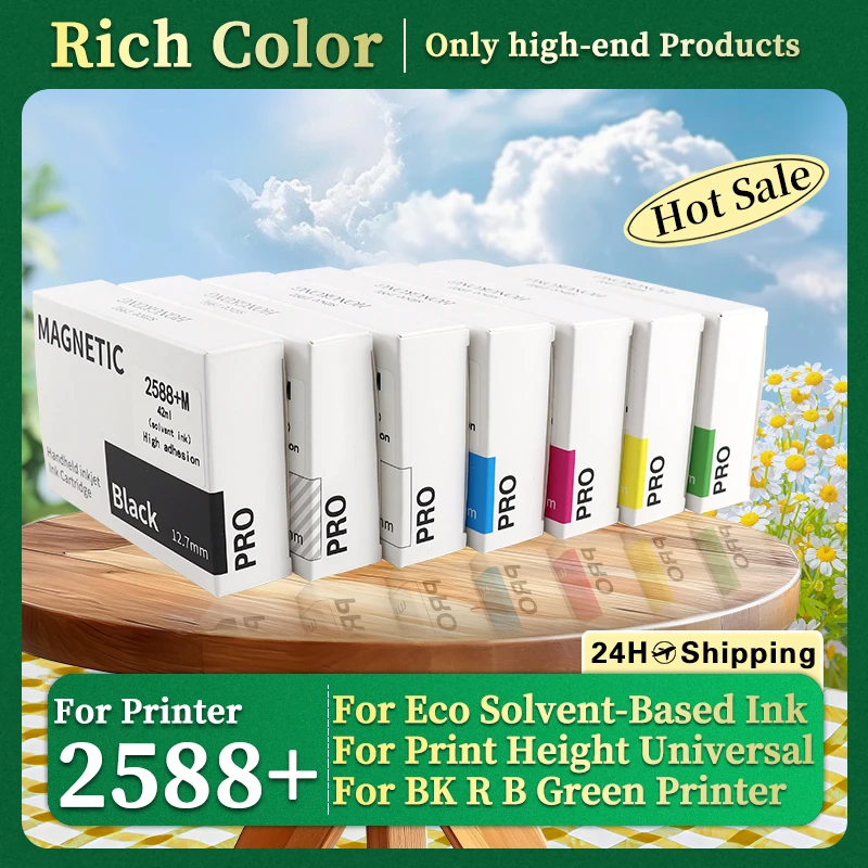 2588 2588+M 12.7mm Black Red Blue Green Ink Cartridge Quick-drying 12.7mm Print Height Universal For Handheld Inkjet Printer
2588 2588+M 12.7mm Black Red Blue Green Ink Cartridge Quick-drying 12.7mm Print Height Universal For Handheld Inkjet Printer