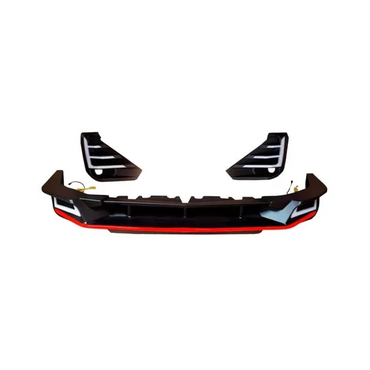 Body Kit Sport Bumper Spoiler Bar Auto Front Lip Guard With LED Light for Hilux Revo 2021+
Body Kit Sport Bumper Spoiler Bar Auto Front Lip Guard With LED Light for Hilux Revo 2021+