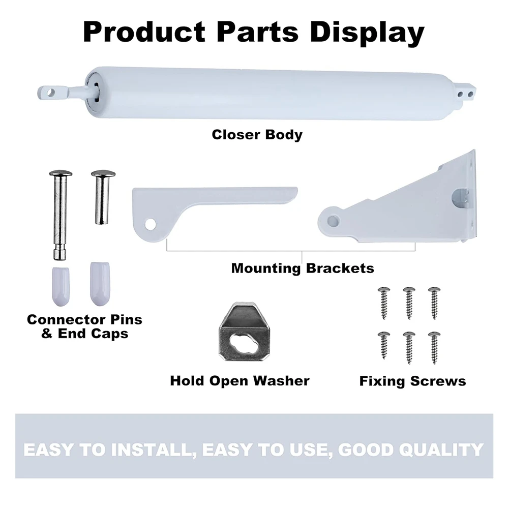 Полный комплект доводчика штормовой двери для дома: экранная дверь, пневматический кронштейн и защитная застежка для окон с функцией удержания открытия-B91B
Полный комплект доводчика штормовой двери для дома: экранная дверь, пневматический кронштейн и защитная застежка для окон с функцией удержания открытия-B91B