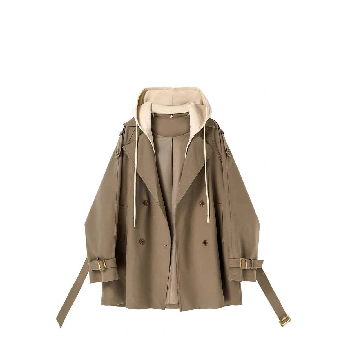 Extra Large 300 Pounds Korean Style Mid-Length Hooded Coat Men's Loose Double-Breasted Autumn Winter Versatile Outerwear
Extra Large 300 Pounds Korean Style Mid-Length Hooded Coat Men's Loose Double-Breasted Autumn Winter Versatile Outerwear