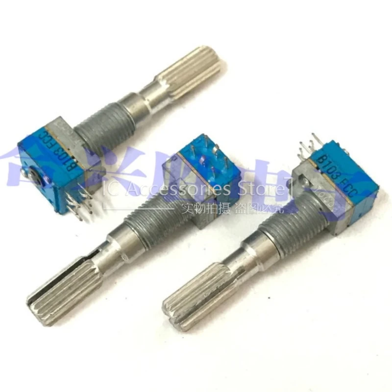 1PCS 09 Type Precision Potentiometer Double B10K B103 Power Amplifier Audio Speaker Volume Potentiometer 6Pin
1PCS 09 Type Precision Potentiometer Double B10K B103 Power Amplifier Audio Speaker Volume Potentiometer 6Pin