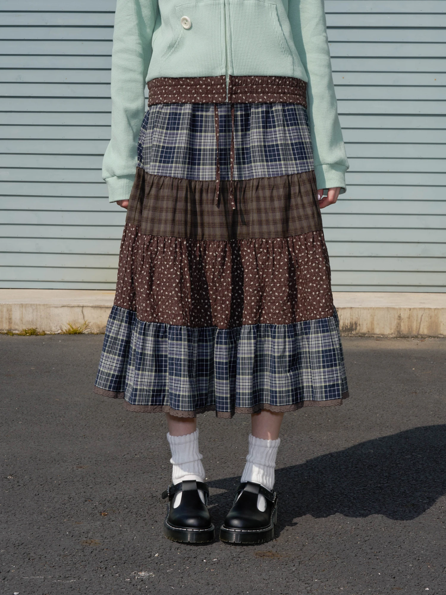 High Waist Midi Floral Plaid A-Line Skirt Women's Flared Skirts Oddmaker Spring 2026 Loose Fit Other Material Other Process
High Waist Midi Floral Plaid A-Line Skirt Women's Flared Skirts Oddmaker Spring 2026 Loose Fit Other Material Other Process