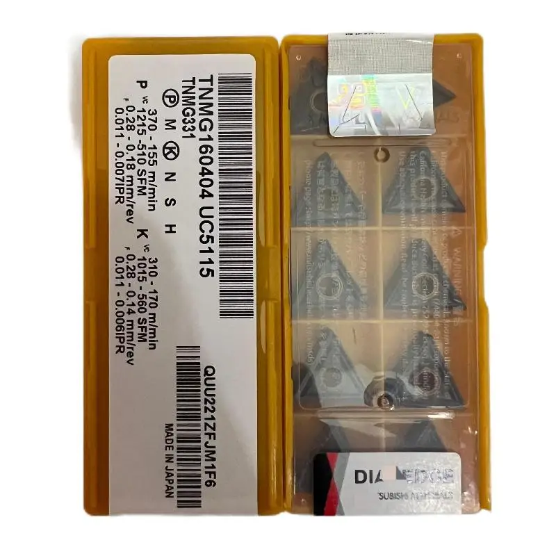 CNC lathe tool TNMG160404 UC5115/TNMG160408 UC5115
CNC lathe tool TNMG160404 UC5115/TNMG160408 UC5115