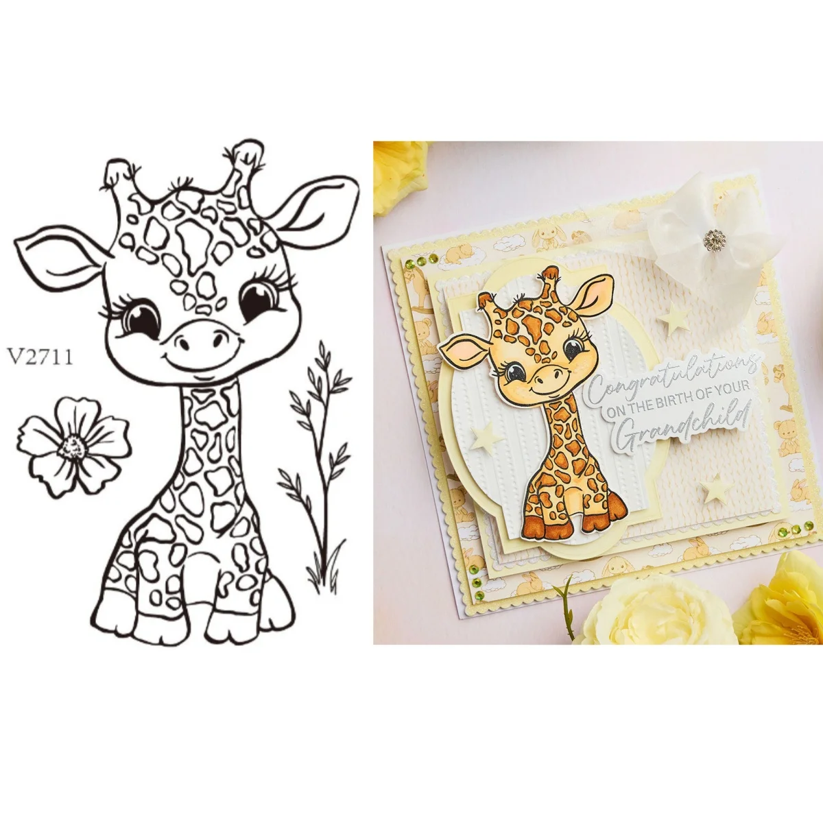 New Giraffe Clear Stamp Metal Cutting Die for DIY Making Card Scrapbook Embossed Paper Craft Supplies Template Decoration
New Giraffe Clear Stamp Metal Cutting Die for DIY Making Card Scrapbook Embossed Paper Craft Supplies Template Decoration