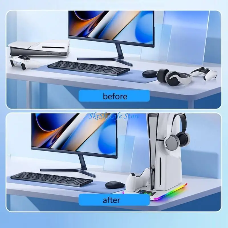 E65E Gaimg Accessories Cooling Charging Unit Including LED Controller Dock & Light
E65E Gaimg Accessories Cooling Charging Unit Including LED Controller Dock & Light
