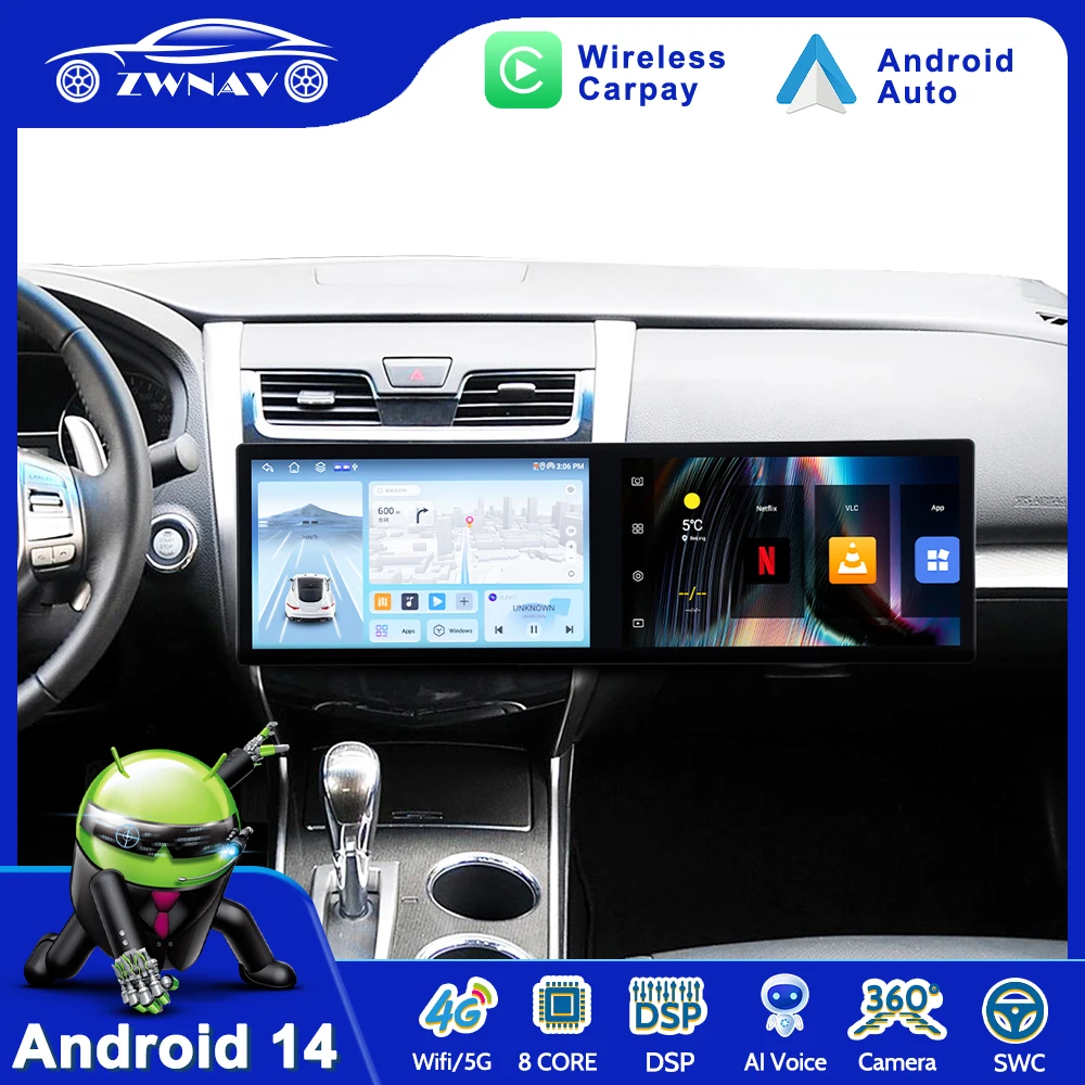 11.5" Car Radio For Nissan Tianlai 2012 - 2017 Carplay Stereo Automotive Multimedia Player GPS Navi DSP Dual Screen Head Unit
11.5" Car Radio For Nissan Tianlai 2012 - 2017 Carplay Stereo Automotive Multimedia Player GPS Navi DSP Dual Screen Head Unit