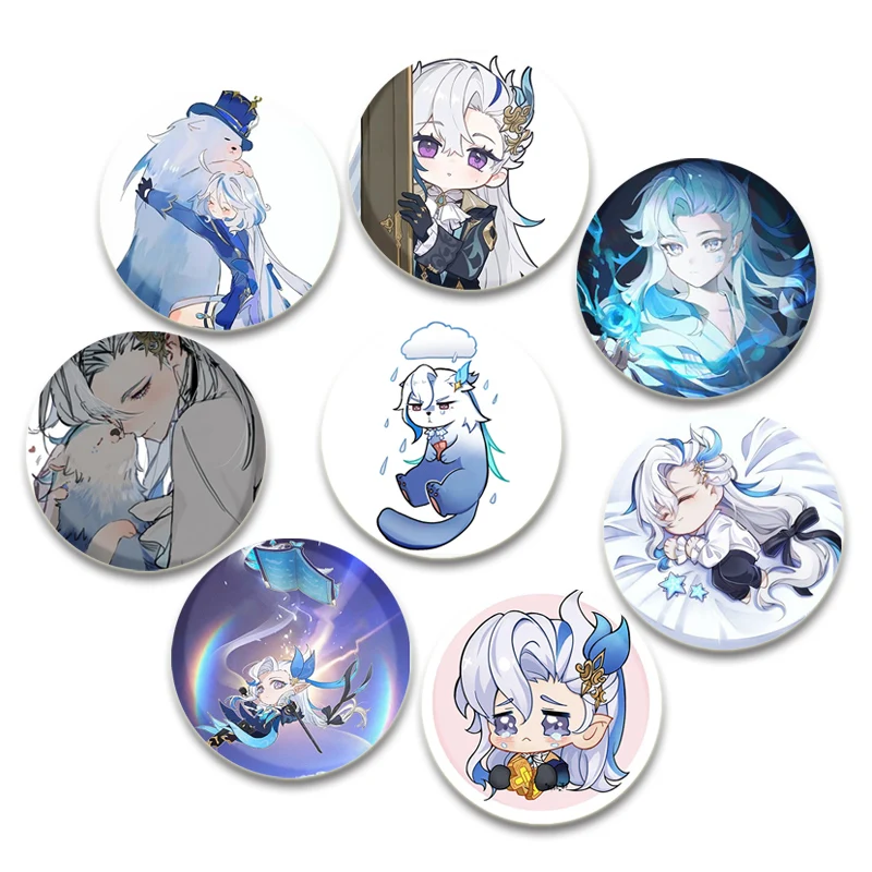 32/44/58mm Neuvillette Pin Handmade Brooch for Clothes Cartoon Cosplay Badge Backpack Decoration Jewelry Gift Genshin Impact
32/44/58mm Neuvillette Pin Handmade Brooch for Clothes Cartoon Cosplay Badge Backpack Decoration Jewelry Gift Genshin Impact