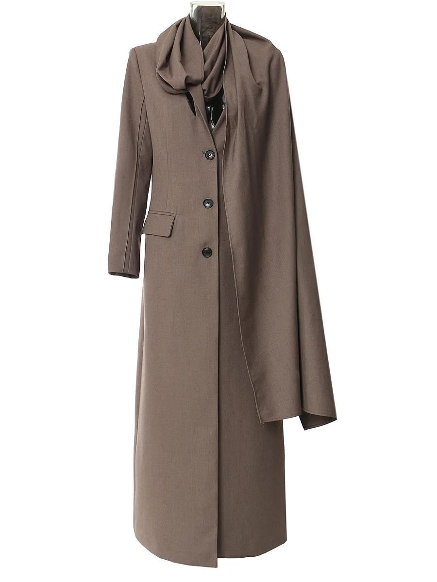 Autumn Winter Long Scarf Shoulder Wrap Asymmetrical Elegant Women's Coat Street Style Polyester Fiber Long Sleeve
Autumn Winter Long Scarf Shoulder Wrap Asymmetrical Elegant Women's Coat Street Style Polyester Fiber Long Sleeve
