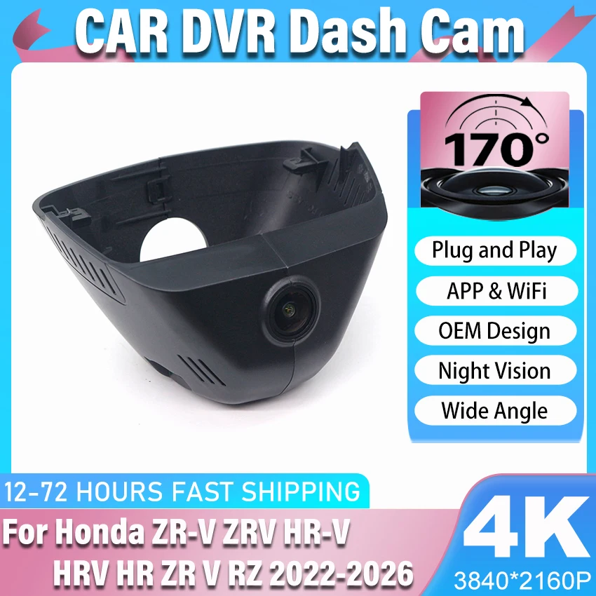 NEW! Car Camera 4K Plug and Play Dash Cam Video Recorder Night Vision for Honda ZR-V ZRV HR-V HRV HR ZR V RZ 2022-2026
NEW! Car Camera 4K Plug and Play Dash Cam Video Recorder Night Vision for Honda ZR-V ZRV HR-V HRV HR ZR V RZ 2022-2026