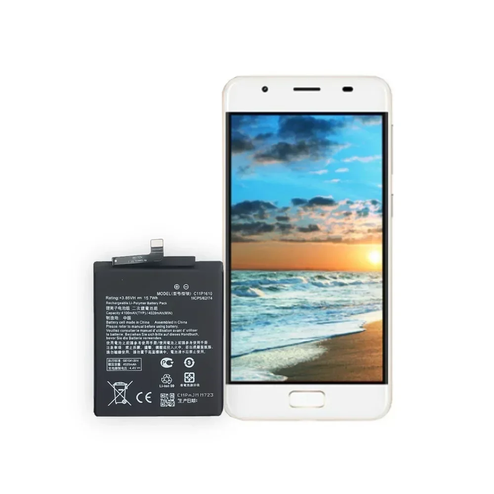 4100mAh New Replacement Battery For Asus Zenfone 4 Max Pegasus Phone Max 5.0 C11P1610 Brand New Large Capacity Battery
4100mAh New Replacement Battery For Asus Zenfone 4 Max Pegasus Phone Max 5.0 C11P1610 Brand New Large Capacity Battery