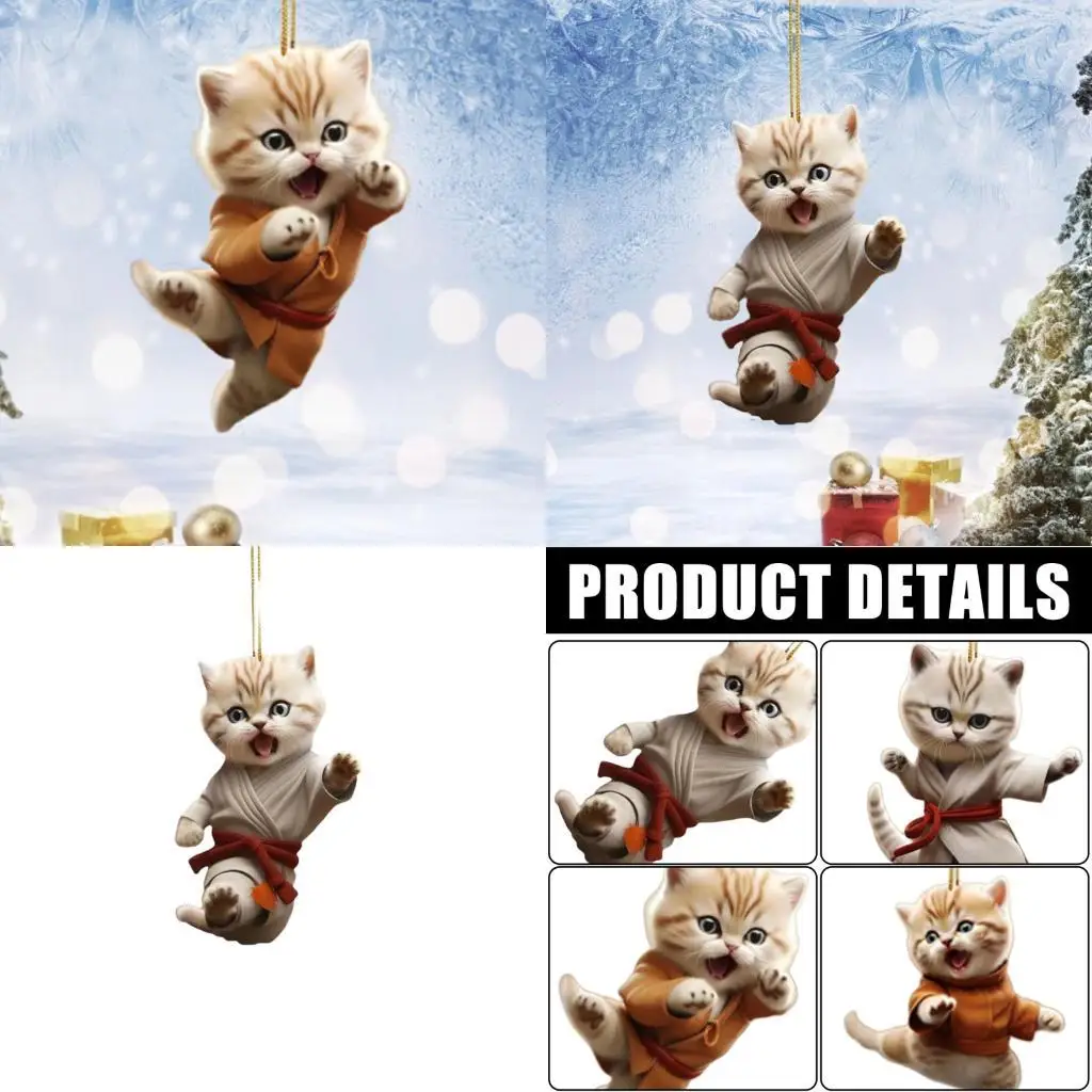 02DE Judo Kittens Cats Keychain Acrylic Pet Keyring Purse Decoration for Women Teen Girl Charm Gift
02DE Judo Kittens Cats Keychain Acrylic Pet Keyring Purse Decoration for Women Teen Girl Charm Gift