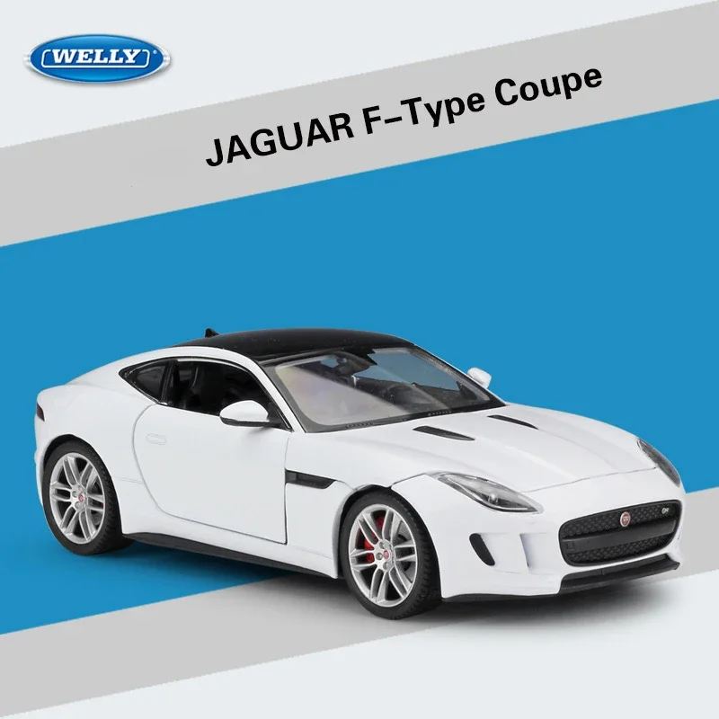 WELLY 1:24 JAGUAR F-Type Coupe Simulation Alloy Car Model - Suitable for Children's Toys and Collections
WELLY 1:24 JAGUAR F-Type Coupe Simulation Alloy Car Model - Suitable for Children's Toys and Collections