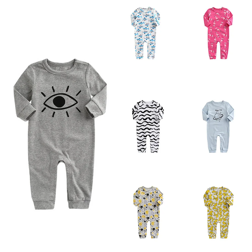 Fashion Newborn Baby Girls and Boys Long Sleeve Rompers One Pieces Cartoon Animals Cotton Ropa Bebes Ourfits Jumpsuit Clothes
Fashion Newborn Baby Girls and Boys Long Sleeve Rompers One Pieces Cartoon Animals Cotton Ropa Bebes Ourfits Jumpsuit Clothes