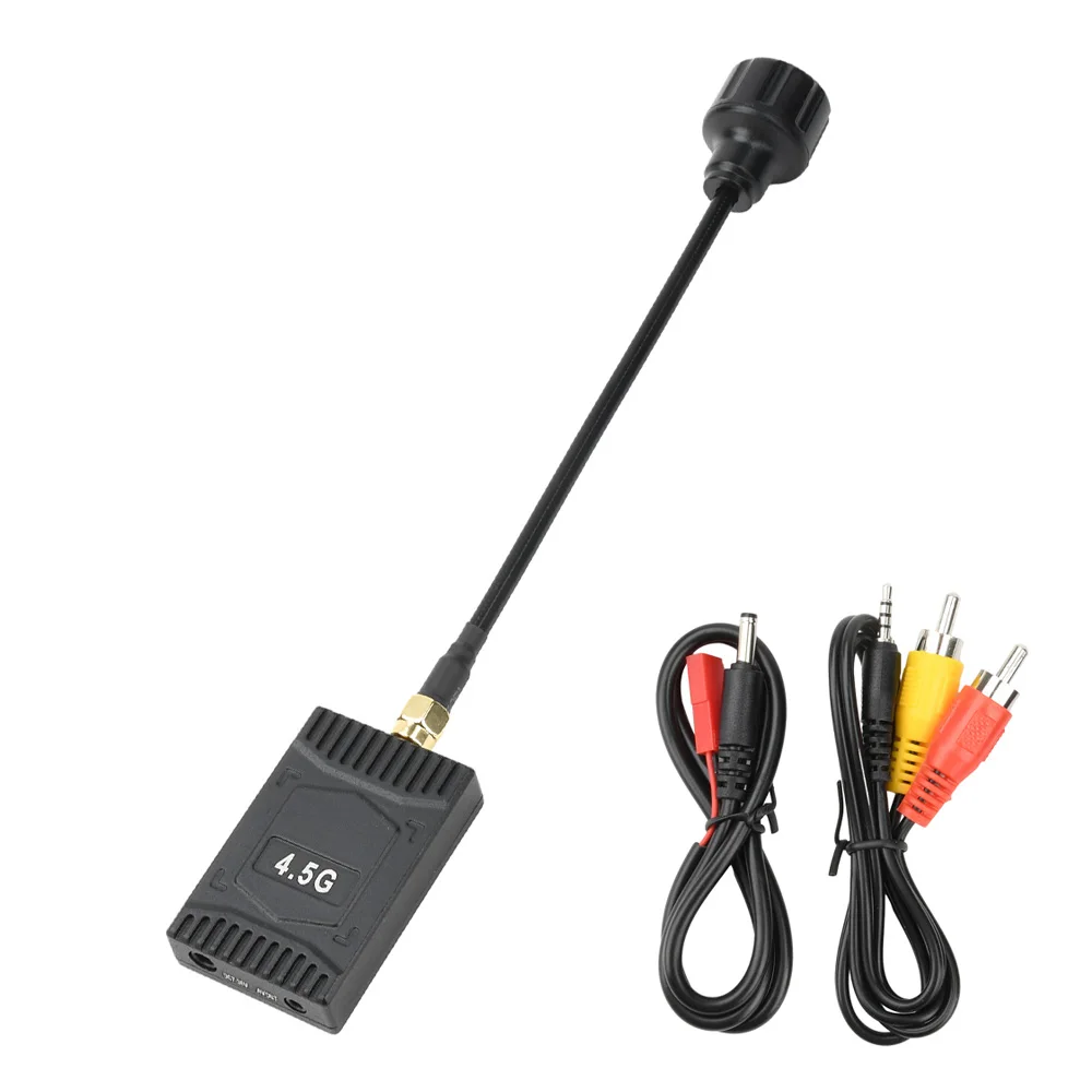 VTX 4.5G Image Transmitter Receiver 16CH FPV Long Distance Transmission Aerial Wireless Audio and Video Transmitter Receiver
VTX 4.5G Image Transmitter Receiver 16CH FPV Long Distance Transmission Aerial Wireless Audio and Video Transmitter Receiver
