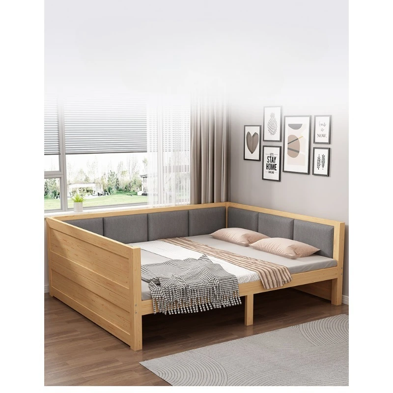Solid wood bed, simple single bed, tatami , master bedroom, small apartment, kang bed,
Solid wood bed, simple single bed, tatami , master bedroom, small apartment, kang bed,