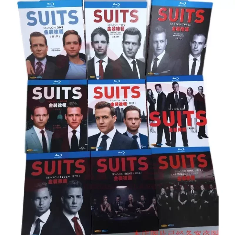 BD Blu-ray American Drama Suits Season 1–9 Official Version in 1080P High Definition Box Set with 33 Discs and Medium
BD Blu-ray American Drama Suits Season 1–9 Official Version in 1080P High Definition Box Set with 33 Discs and Medium
