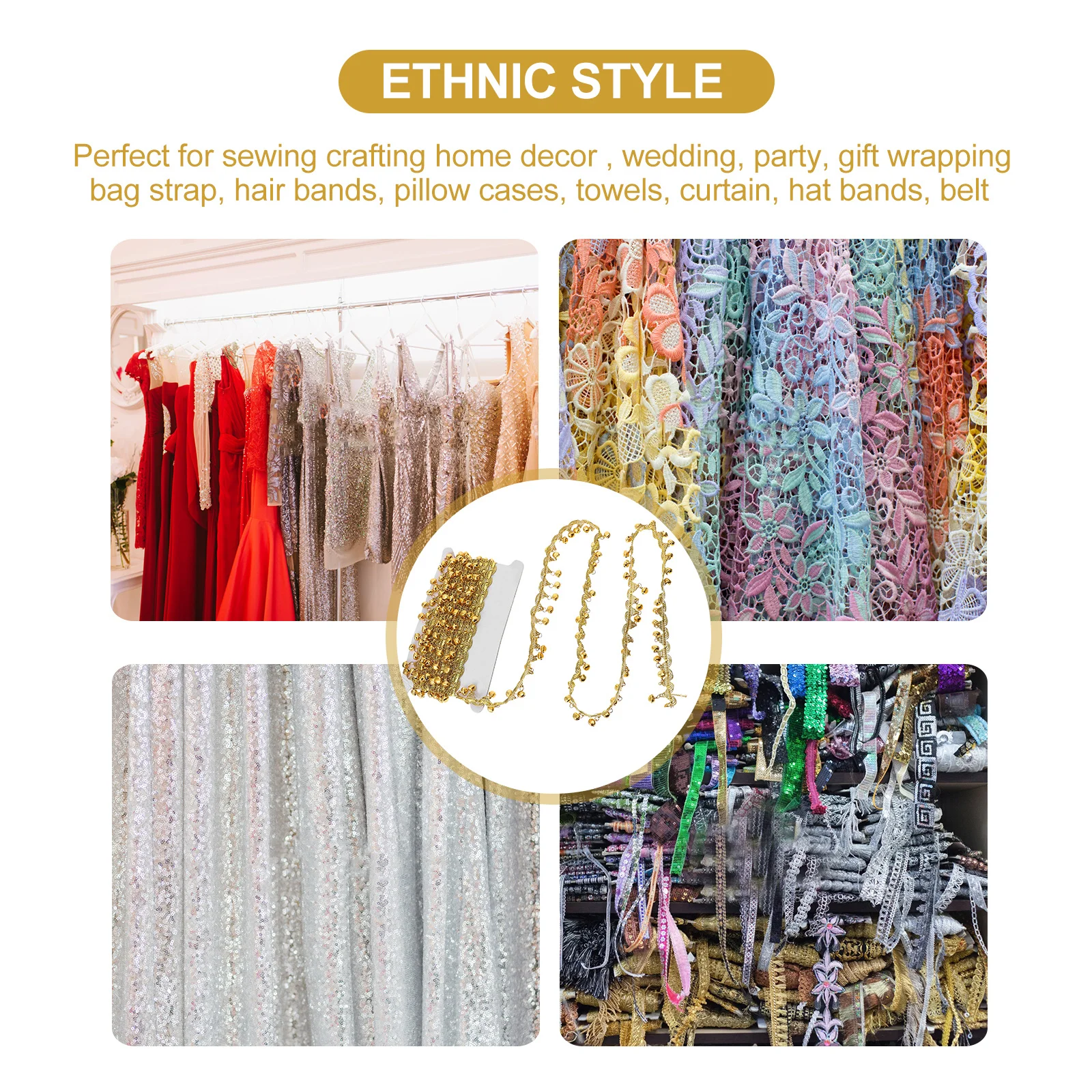 1Pcs Premium Bell Waist Chain Delicate Gift for Girlfriend Decorative Chain Belt Stage Performance Beach Party
1Pcs Premium Bell Waist Chain Delicate Gift for Girlfriend Decorative Chain Belt Stage Performance Beach Party