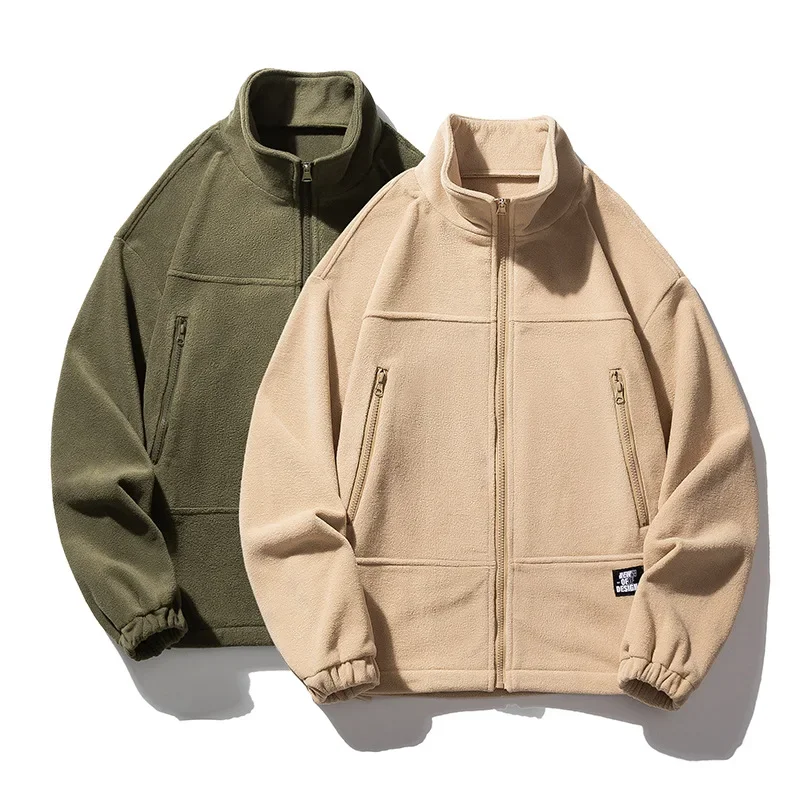 2023 Autumn/Winter New Sweater Men's Cardigan Loose Size Stand Neck Coat Zipper Pocket Sweater
2023 Autumn/Winter New Sweater Men's Cardigan Loose Size Stand Neck Coat Zipper Pocket Sweater