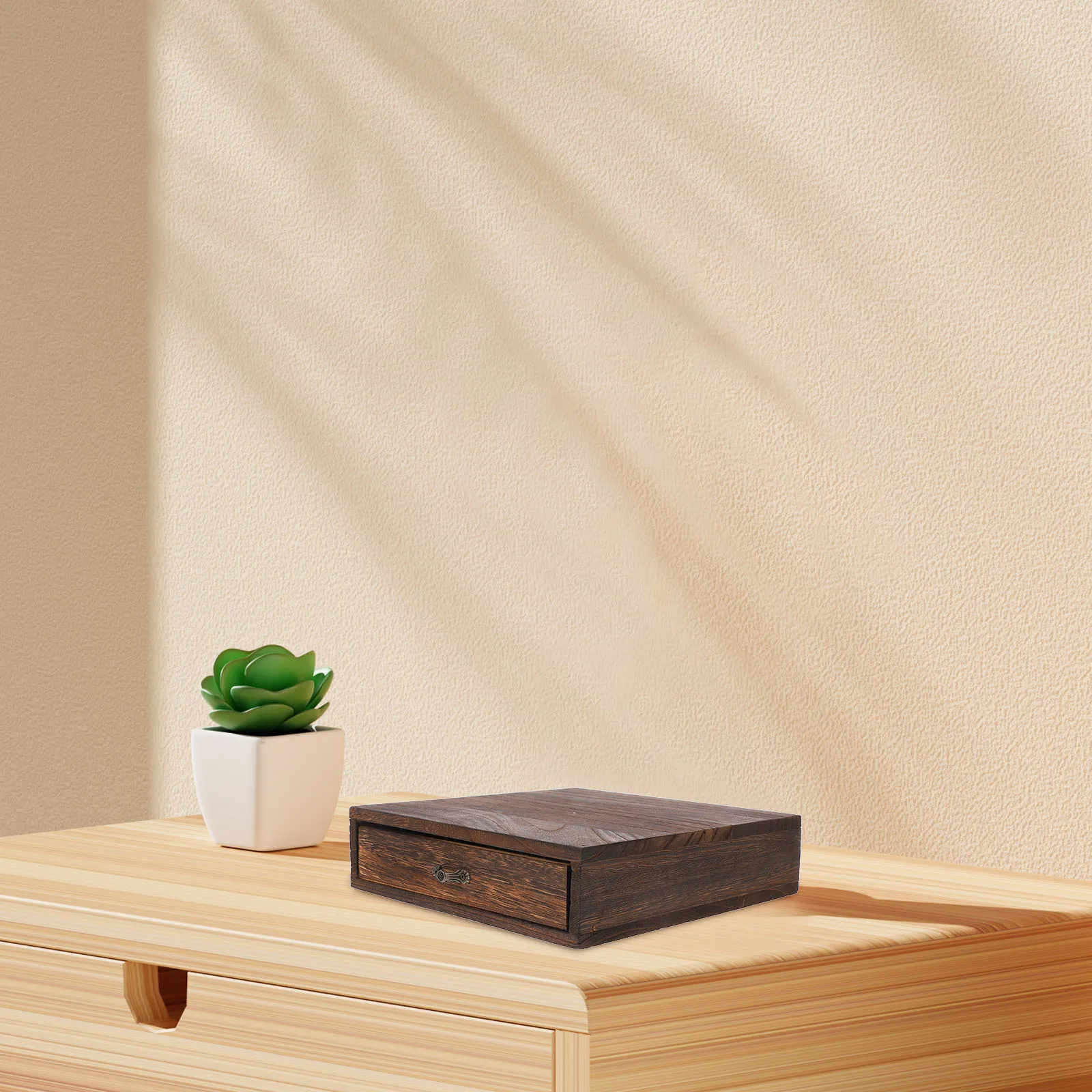 Solid Wood Storage Drawer 22 5x22 5x6 Retro Desktop Organizer for Jewelry Bracelet Earring Craft Display Small Size Space Saving
Solid Wood Storage Drawer 22 5x22 5x6 Retro Desktop Organizer for Jewelry Bracelet Earring Craft Display Small Size Space Saving