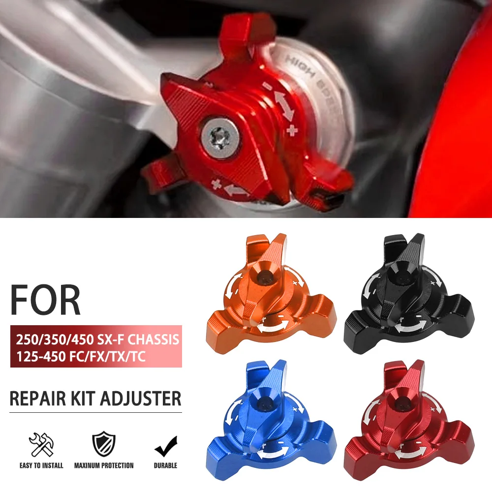 For Husqvarna FC 250 350 450 2022 2023 2024 2025 FC250 FC350 FC450 Motorcycle Aluminum Rear Shock Absorber Adjuster Repair Kit
For Husqvarna FC 250 350 450 2022 2023 2024 2025 FC250 FC350 FC450 Motorcycle Aluminum Rear Shock Absorber Adjuster Repair Kit