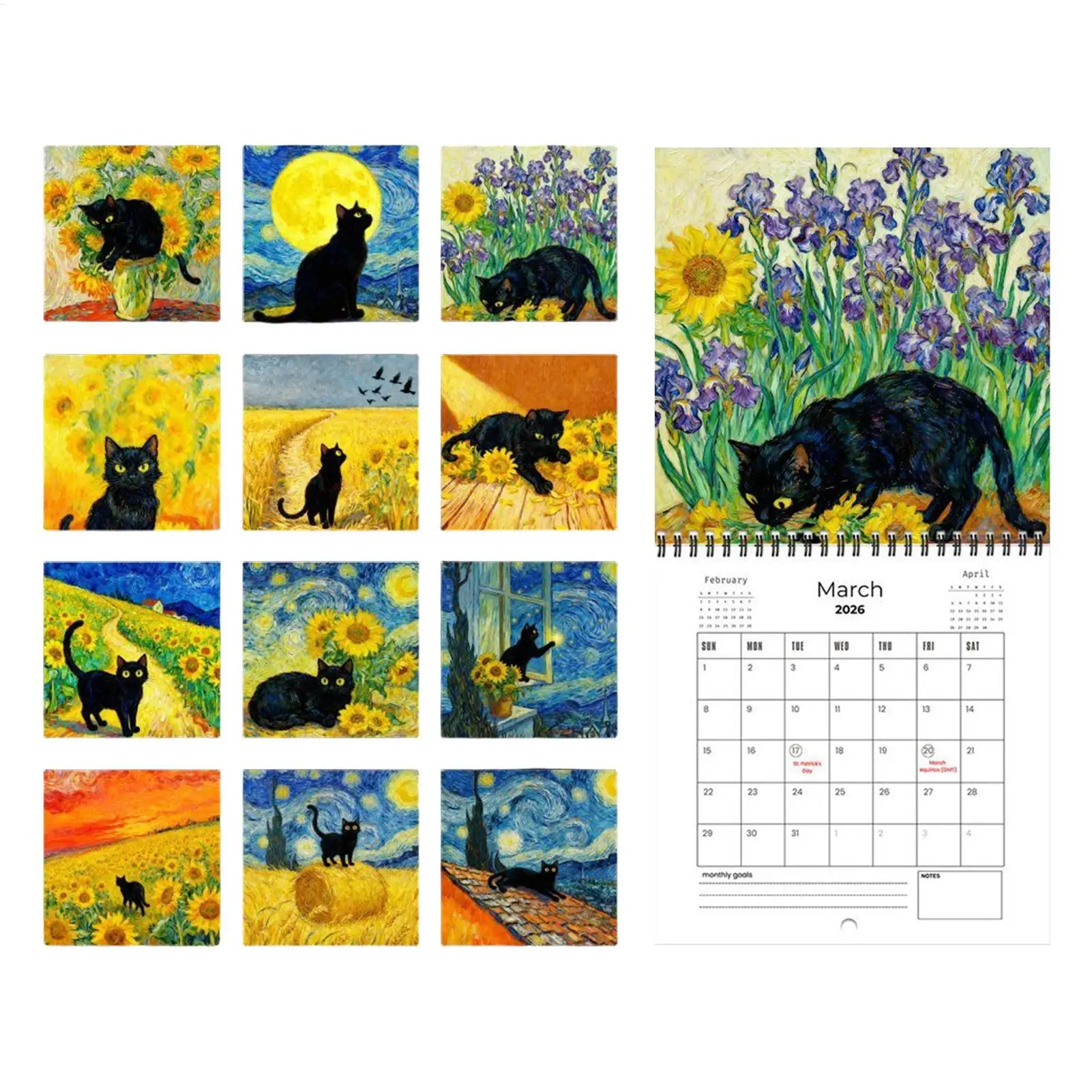 Календарь с кошками на 2026 год: настенный ежемесячный планер с кошками на 2026 год – очаровательный и успокаивающий декор для дома, гостиной, кабинета, класса
Календарь с кошками на 2026 год: настенный ежемесячный планер с кошками на 2026 год – очаровательный и успокаивающий декор для дома, гостиной, кабинета, класса