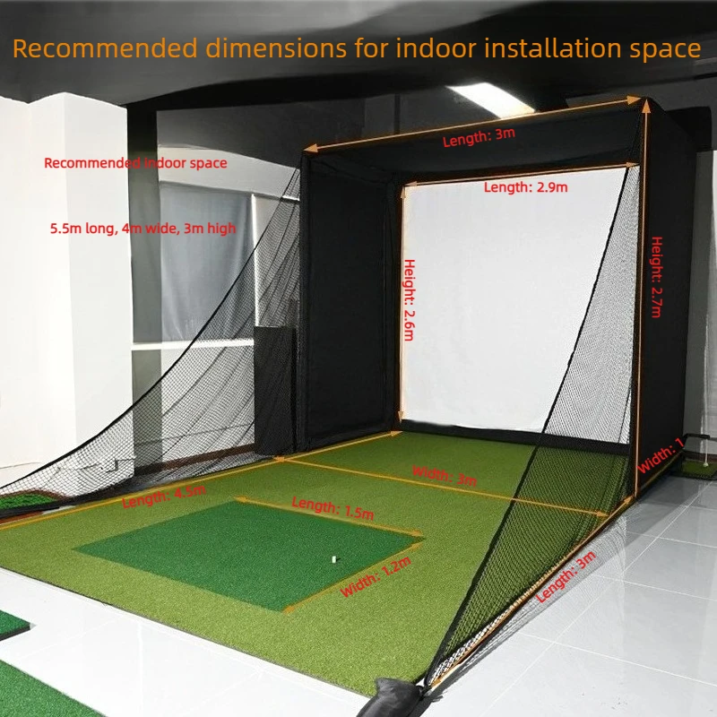 Golf Emulator High Definition Percussion Screen Projection Indoor Emulator Shell Practice Percussion Shed
Golf Emulator High Definition Percussion Screen Projection Indoor Emulator Shell Practice Percussion Shed