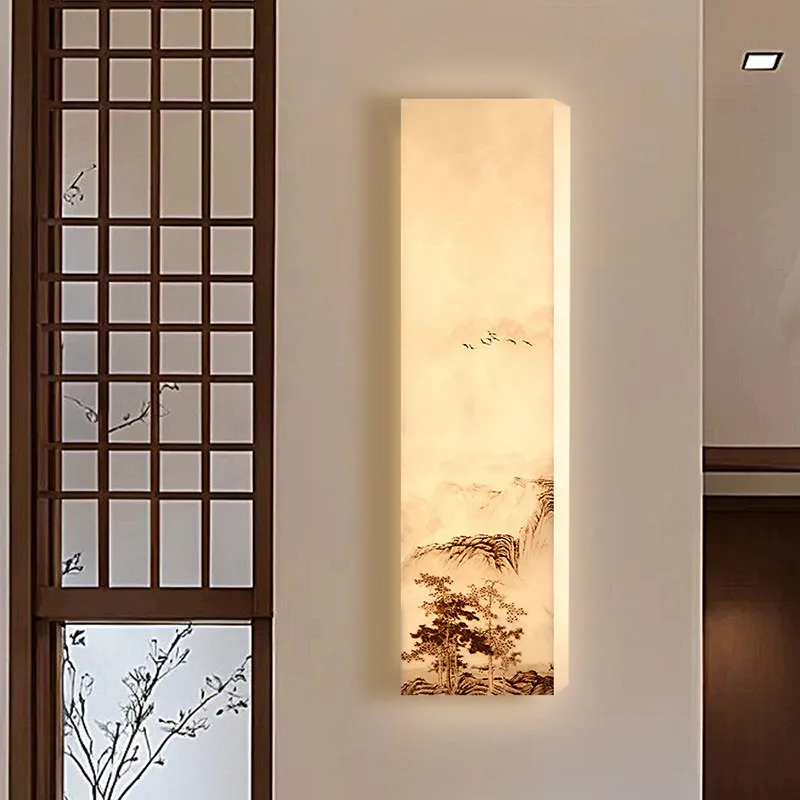 New Chinese wall lamp bedroom bedside lamp antique living room hotel aisle Song Dynasty aesthetic decoration wall
New Chinese wall lamp bedroom bedside lamp antique living room hotel aisle Song Dynasty aesthetic decoration wall