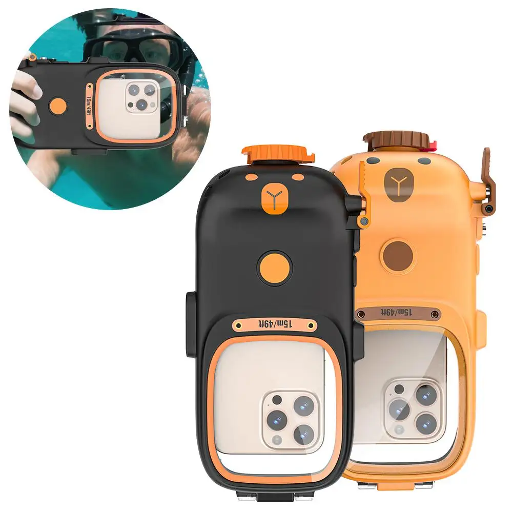 Capybara - Themed 15 - Meter Diving Phone Case Bluetooth For Phones With Screens Up To 6.9 Inches (Universal Fit) H3D1
Capybara - Themed 15 - Meter Diving Phone Case Bluetooth For Phones With Screens Up To 6.9 Inches (Universal Fit) H3D1