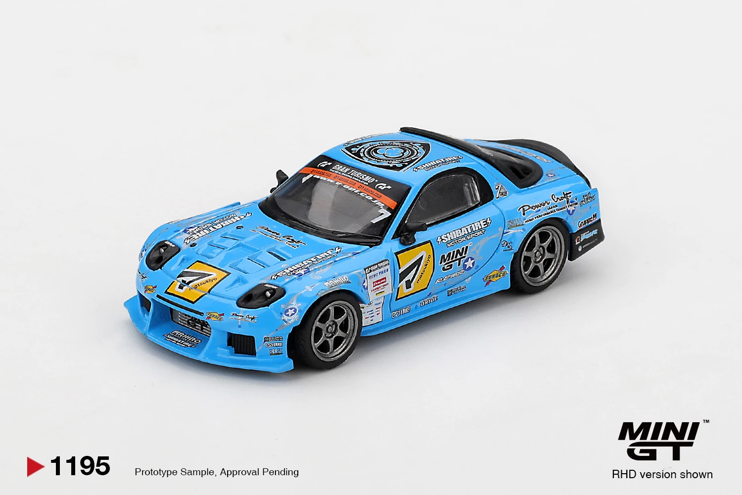 MINIGT 1/64 Mazda RX-7 RE-Amemiya 2025 D1GP MGT01195-CH Cars Alloy Diecast Metal Model Kids Toys Boys
MINIGT 1/64 Mazda RX-7 RE-Amemiya 2025 D1GP MGT01195-CH Cars Alloy Diecast Metal Model Kids Toys Boys