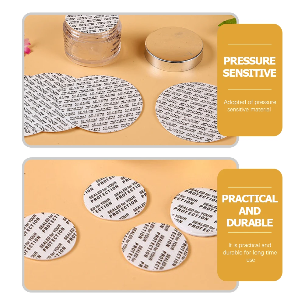300pcs Bottle Cap Seals Liners Pressure Sensitive Leakproof Safety Tamper Resistant Gasket Sealer for Jars Cans Flasks
300pcs Bottle Cap Seals Liners Pressure Sensitive Leakproof Safety Tamper Resistant Gasket Sealer for Jars Cans Flasks