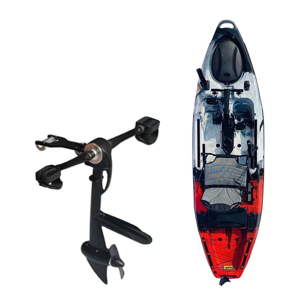 Water play equipment sit on top Pedal powered kayak with propeller drive system for sale
Water play equipment sit on top Pedal powered kayak with propeller drive system for sale