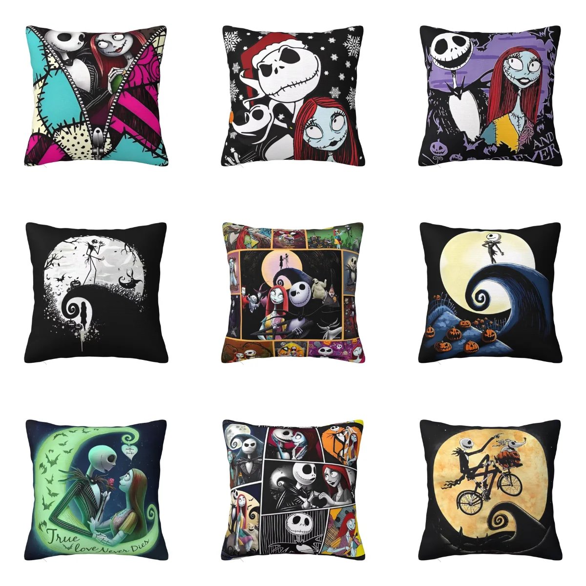 Halloween Christmas Pillow Case Cartoon Movie Cushion Cover Polyester Pillow Cover Vintage Pillowcases For Living Room Chair
Halloween Christmas Pillow Case Cartoon Movie Cushion Cover Polyester Pillow Cover Vintage Pillowcases For Living Room Chair