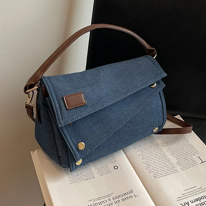 Luxury Designer Jeans Bag Women Denim Crossbody Shoulder Bag For Women Designer Handbag Clutch Flap Zipper canvas Messenger Bag
Luxury Designer Jeans Bag Women Denim Crossbody Shoulder Bag For Women Designer Handbag Clutch Flap Zipper canvas Messenger Bag