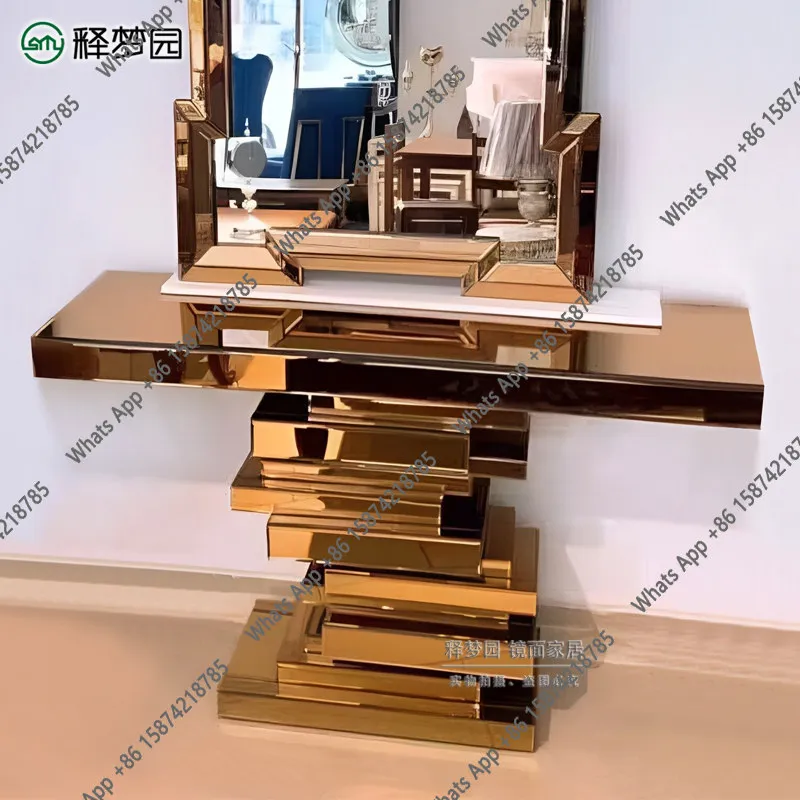 X Mirror Entrance Table Modern Simple Entrance Entrance Table Light Luxury Style Against The Wall Living Room Aisle Gold Designe
X Mirror Entrance Table Modern Simple Entrance Entrance Table Light Luxury Style Against The Wall Living Room Aisle Gold Designe