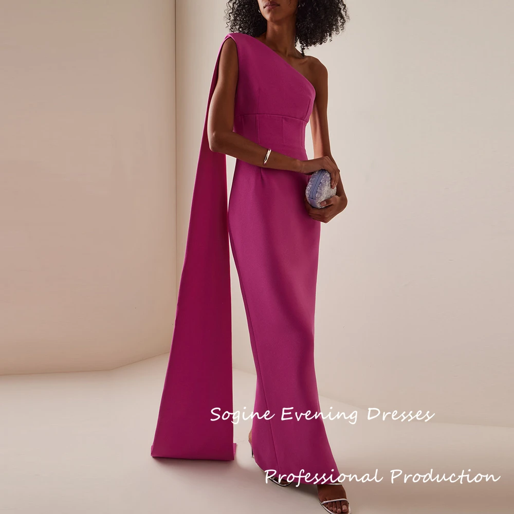 Crepe Long Prom Dresses For Sexy Women Formal Occasions Vestidos De Gala Long Floor-Length One-shoulder Party Gowns 2025
Crepe Long Prom Dresses For Sexy Women Formal Occasions Vestidos De Gala Long Floor-Length One-shoulder Party Gowns 2025