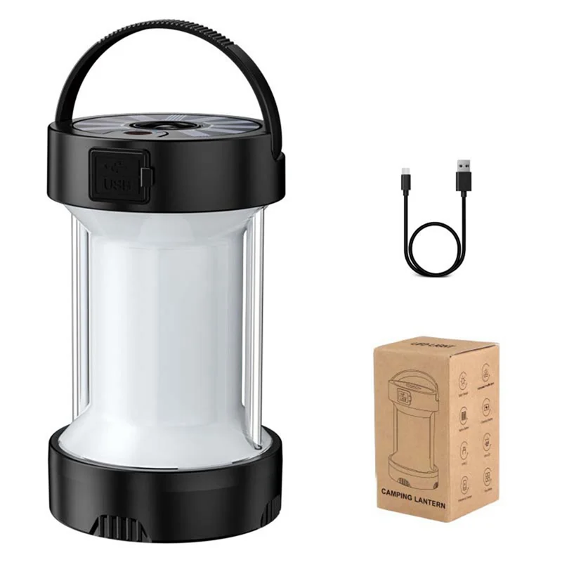 B93B-Outdoor Camping Light Type-C Аварийное освещение Многофункциональная палатка Солнечная перезаряжаемая мощная лампа Черный
B93B-Outdoor Camping Light Type-C Аварийное освещение Многофункциональная палатка Солнечная перезаряжаемая мощная лампа Черный