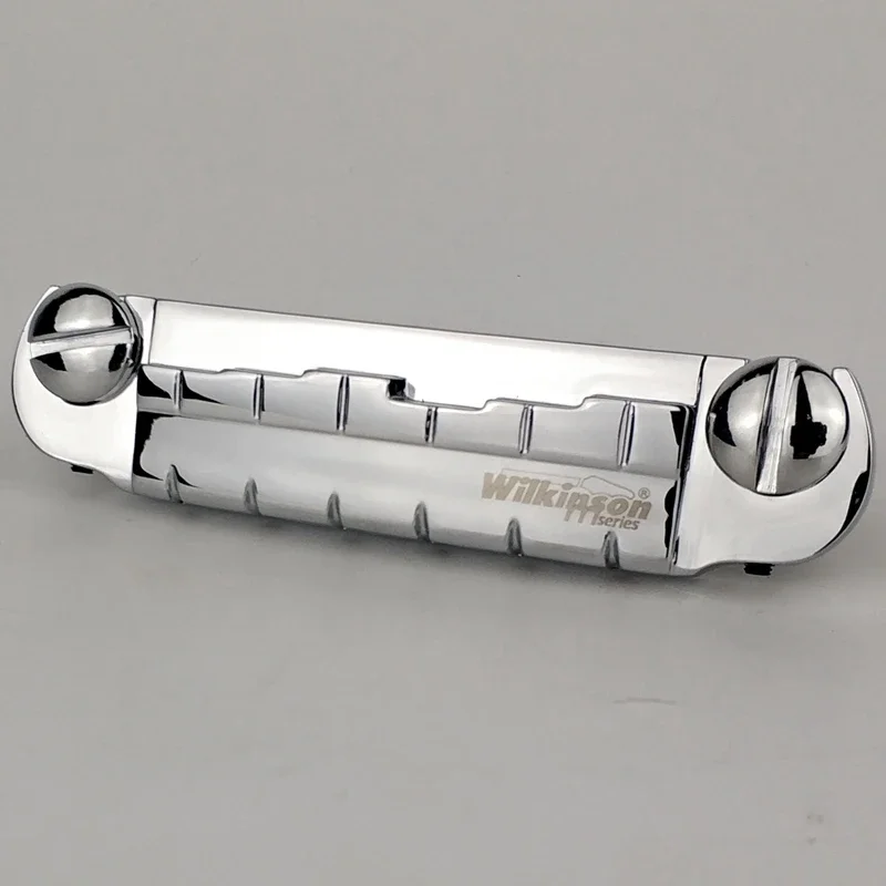 Wilkinson WOGT2 Adjustable Wraparound LP Electric Guitar Bridge Tailpiece Chrome Silver
Wilkinson WOGT2 Adjustable Wraparound LP Electric Guitar Bridge Tailpiece Chrome Silver