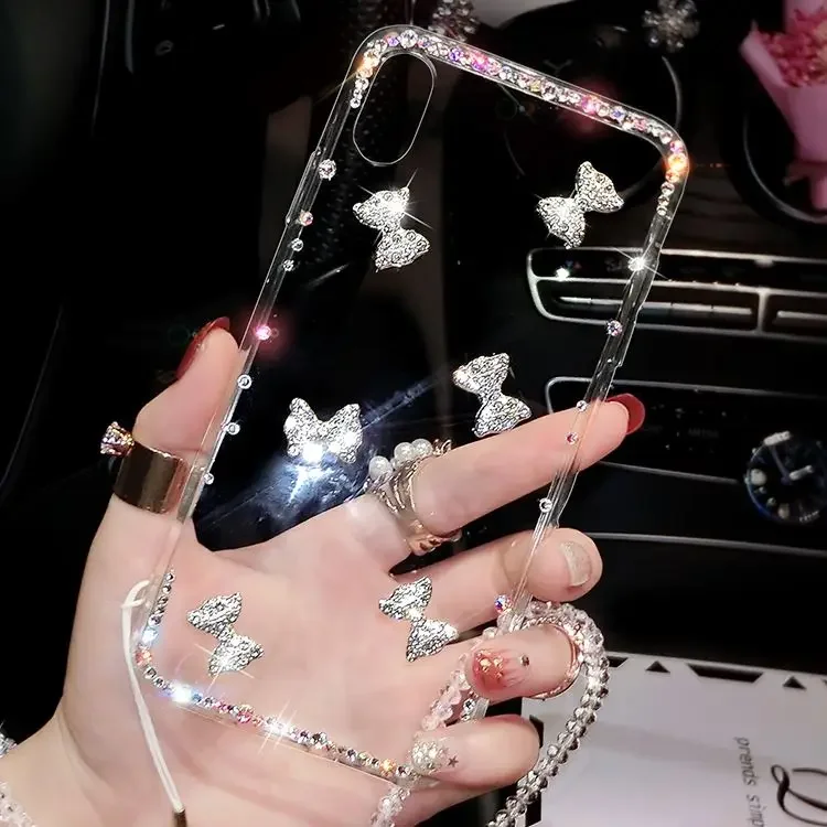 Fashion Rhinestone Bowknot Phone Case For Samsung GalaxyA22 A32 A52 A71 A51 A72 A73 A53 A74 A54 A34 Luxury Diamond Bling Cover
Fashion Rhinestone Bowknot Phone Case For Samsung GalaxyA22 A32 A52 A71 A51 A72 A73 A53 A74 A54 A34 Luxury Diamond Bling Cover